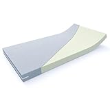 MSS Roll-Matratze, Easy Active, 100 x 190 x 11 cm ,H3, Bezug Blau, Schaumstoff