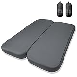 your GEAR Mat Cover & Coupler - Hochwertiges Spannbettlaken 2er Set mit Reißverschluss - koppelbar - Verbundenes Bettlaken für Isomatten & Luftmatratze - Schnelltrocknend & Atmungsaktiv für Camping