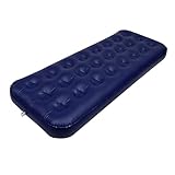 KOMBIUDA 1stk Luftmatratze Aufblasbare Wandermatte Campingmatratze Aufblasen Aufblasbares Bett Fürs Auto Strandzelte Tragbares Aufblasbares Bett Klappmatratze Tragbares Zelt Beflockung PVC