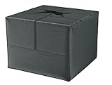 Climecare Aufbewahrungstasche Deluxe XXL (80x80x60 cm) und Schutzhülle für Auflagen - Gartenauflagen Aufbewahrungstasche aus 600D Oxford, Reißverschluss ist geschützt durch Kletband Selbstklebeband
