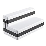 TeQsli Gel Klappmatratze 15 cm Höhe, Gästematratze, 4-teilige Faltmatratze & 3-in-1 Schlafsofa mit waschbarem und abnehmbarem Bezug, Öko-Tex & CertiPUR Zertifiziert (75x200x15cm)