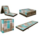Preiswert&Gut Klappmatratze 190 x 60 x 7cm Klappbare Matratze Gewicht 3-4 KG Reisebettmatratze
