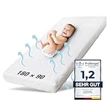 Ehrenkind® Kindermatratze Pur | Baby Matratze 90x180 Standard 100 by Oeko-TEX | Babymatratze 90x180 aus hochwertigem Schaum und Hygienebezug