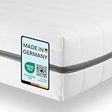 Sleepneo Matratze 120x190 - Höhe 15cm, Duo Härtegrad H2 H3 - Orthopädische 7-Zonen Kaltschaummatratze - Bequem, hygienisch, atmungsaktiv