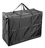SHOGAZI Aufbewahrungstasche für Bettdecken, Bettwäsche und mehr - Belastbar bis 80 kg - Transporttasche für Klappmatratzen Größen - 70/80/90×190/200×12 cm, XL 225 Liter, 1Kg, LxBxH: 91x37x68cm