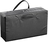 SHOGAZI Aufbewahrungstasche XXXL für Auflagen aus reißfestem Oxford Gewebe, Wasserfest, Schwerlasten bis 80kg, Transporttasche für Klappmatratzen Größen - 130/140/150×190/200×12 cm, Größe: 151x37x68cm
