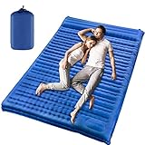 AKUDY Isomatte 2 Personen:Verdicken 12cm Campingbett,Isomatte Selbstaufblasend, Camping Matratze,Camping Bett 2 Personen