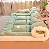 Japanische Futon-Matratze, Dicke, Zusammenklappbare Isomatte, Atmungsaktive Bodenliege, Tatami-Futon-Matratze, Faltbare Japanische Bodenmatratze Für Camping, Gästematratzen